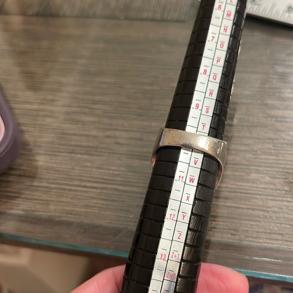 Men’s Skull Ring Silver-tone Approx Size 10 - Picture 8 of 15